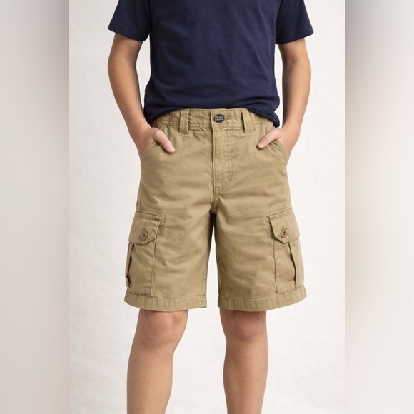 Polo Ralph Lauren Other - Ralph Lauren Boys Cargo Shorts Khaki Tan Cotton Pockets Size 20
